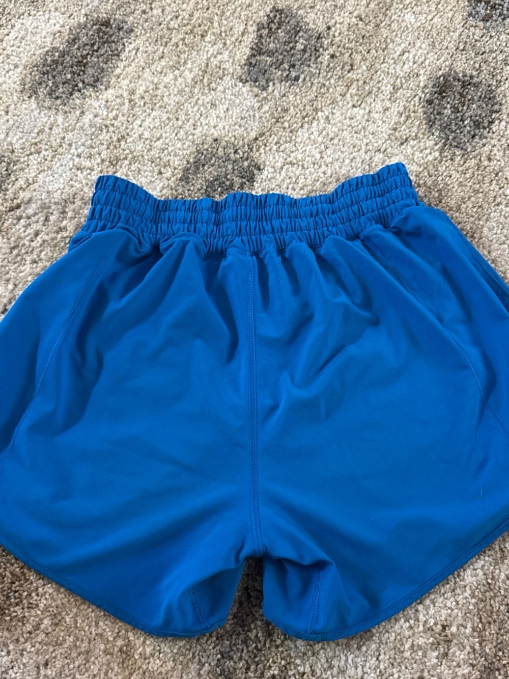lululemon athletica Women's Electric Blue Athletic Shorts hotty hot hi rise 4 in